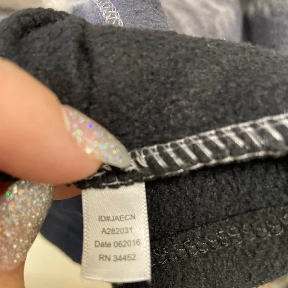 Cuddl duds sweater fleece wear with stretch grey ombre size Medium - Picture 6 of 11